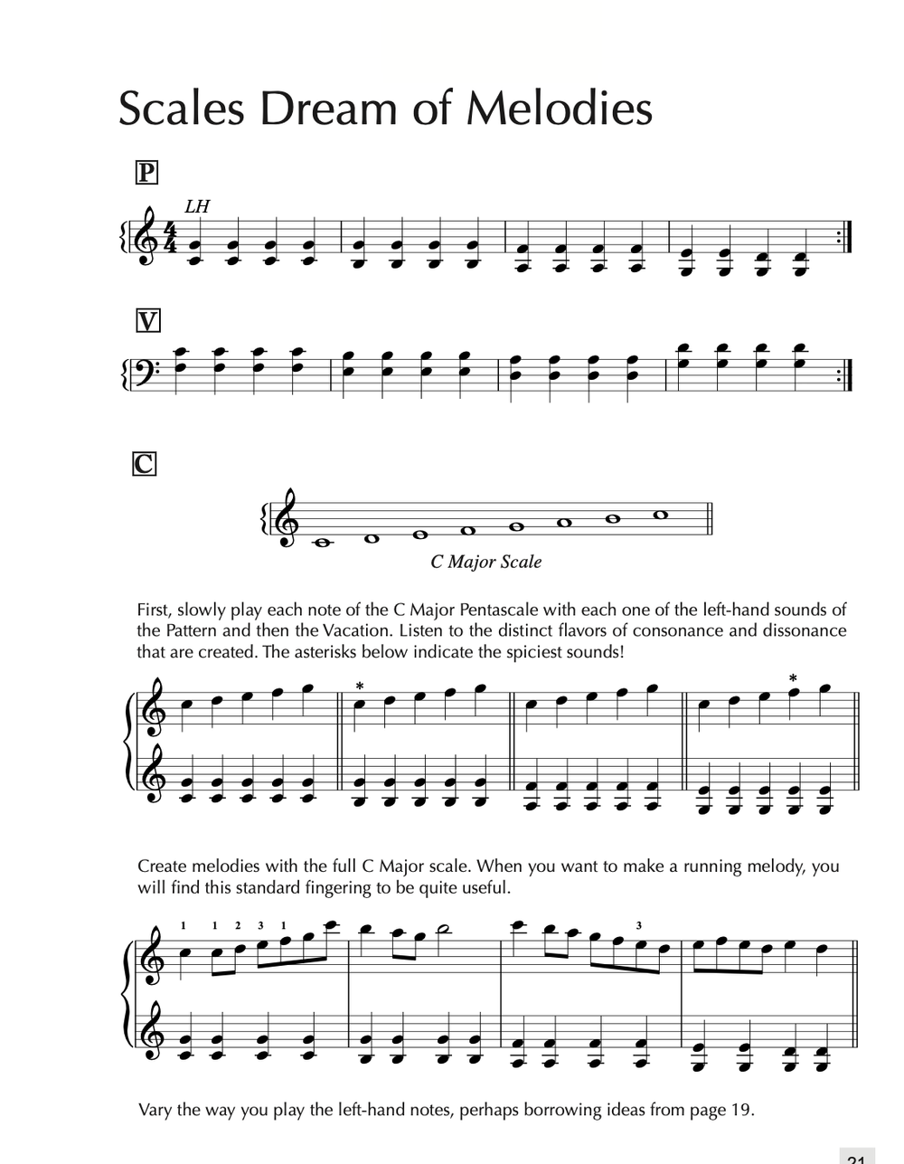 Forrest Kinney - Piano PDF - Create First, Solo 1